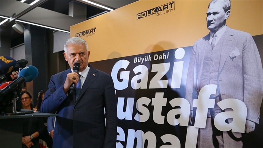 'Büyük Dahi/Gazi Mustafa Kemal' Sergisi Açıldı