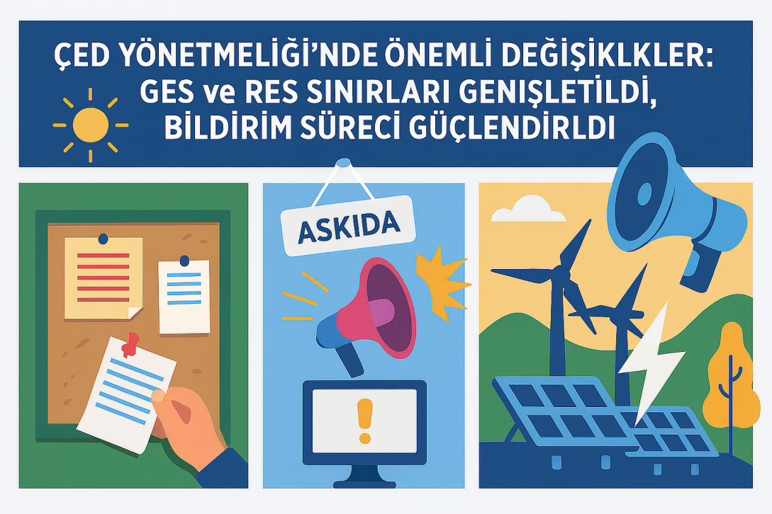 ÇED Yönetmeliği'nde Önemli Değişiklikler: GES ve RES Sınırları Genişletildi, Bildirim Süreci Güçlendirildi
