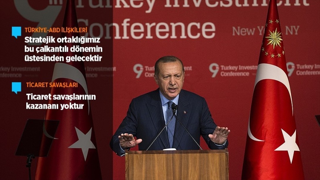 Cumhurbaşkanı Erdoğan: ABD İle Stratejik Ortaklığımız Bu Çalkantılı Dönemin De Üstesinden Gelecektir