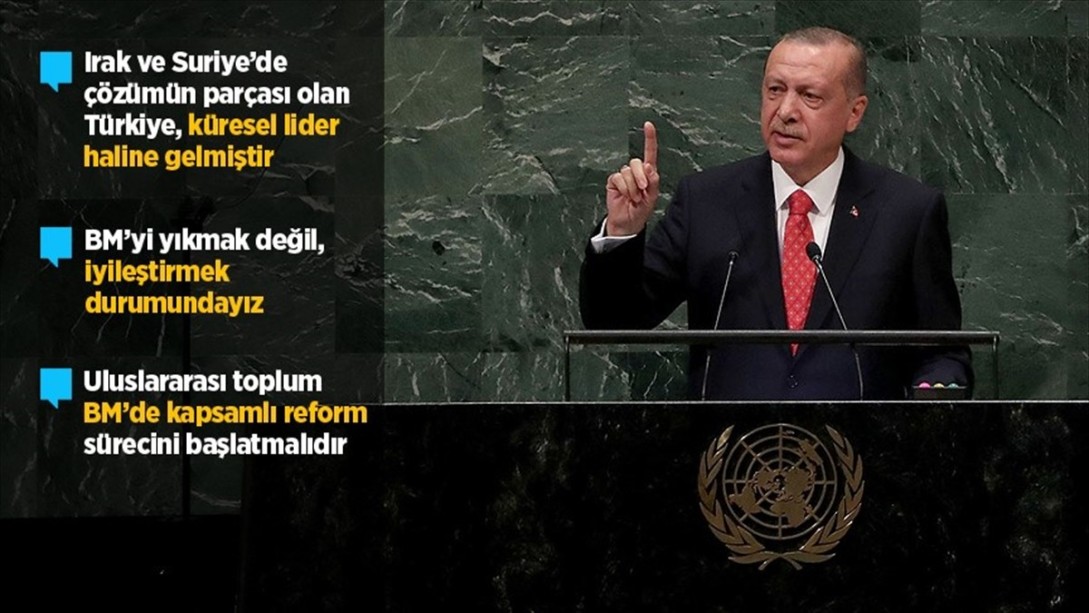 Cumhurbaşkanı Erdoğan: İnsanlığın Kalbi Olması Beklenen BM'nin Nabzı Atmıyor