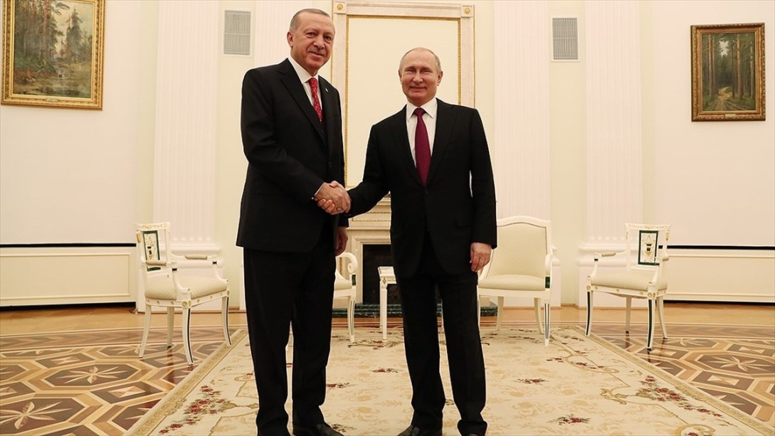 Erdoğan İle Putin 3'üncü Kez Bir Araya Gelecek