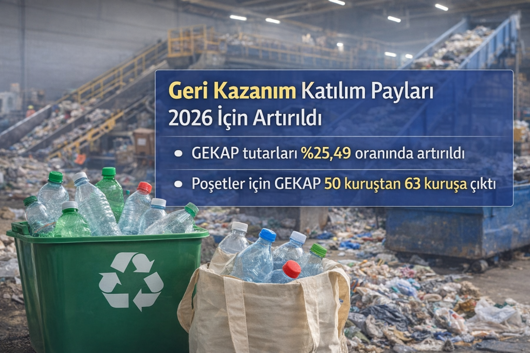 Geri Kazanım Katılım Payları 2026 Yılı İçin Güncellendi