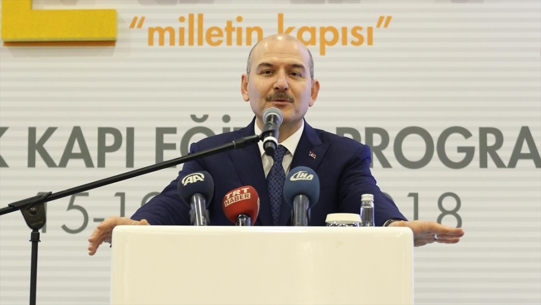 İçişleri Bakanı Soylu Açıklamalarda Bulundu