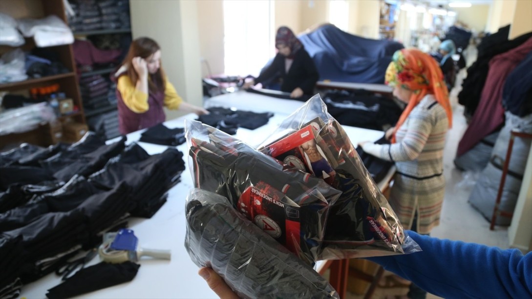 Kahramanmaraş Göksun'dan Avrupa'ya İhracat