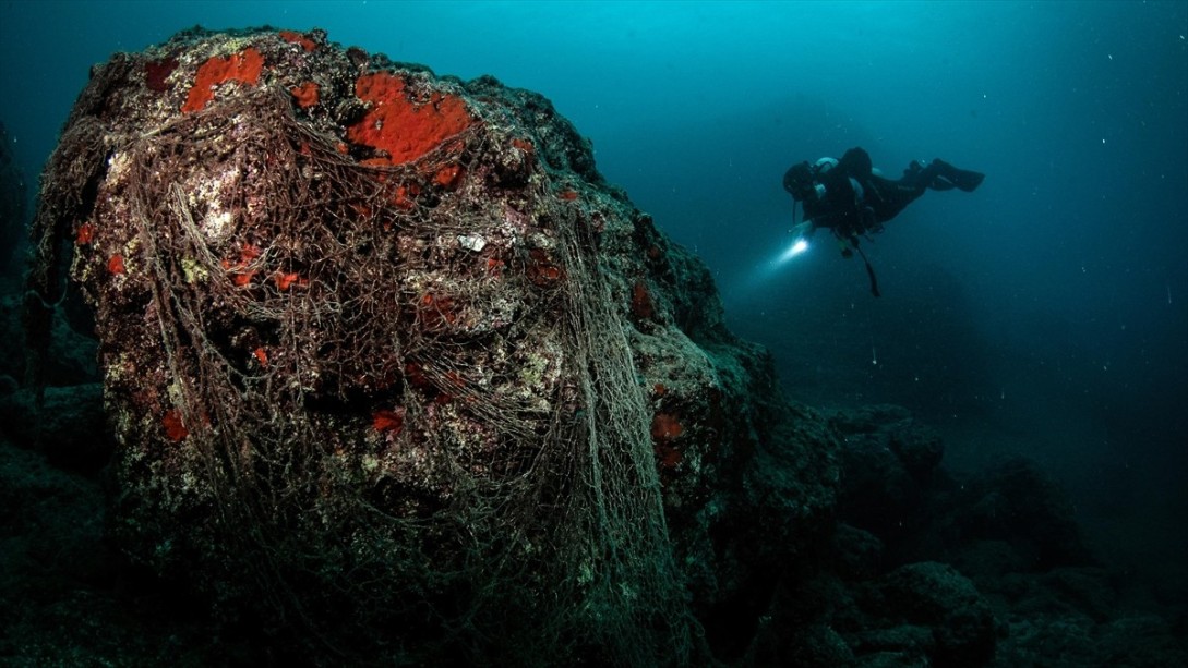 Su Altında 'plastikten Vazgeç' Çağrısı