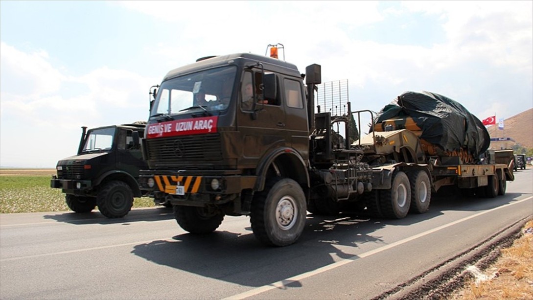 Suriye Sınırına Askeri Sevkiyat