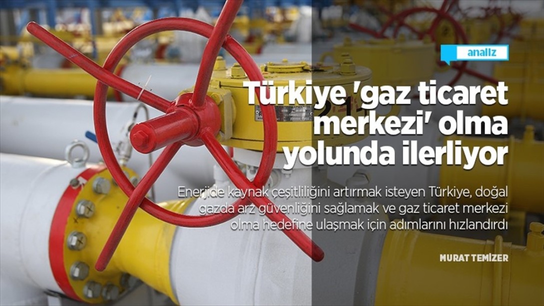 Türkiye 'Gaz Ticaret Merkezi' Olma Yolunda