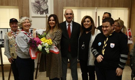 Büyükçekmece Belediyesi'nden Dünya İzcilik Günü’nde “Atatürk ve İzcilik” Konulu Sergi