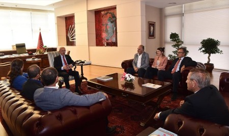 CHP Genel Başkanı Kılıçdaroğlu Sendika Ve Oda Başkanlarını Kabul Etti