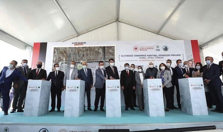 Cinderesi Kentsel Dönüşüm Projesi Kapsamında 451 Konutun Temeli Atıldı