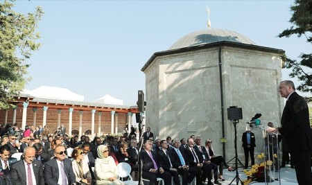 Cumhurbaşkanı Erdoğan: Gül Baba'nın Mirasına Sahip Çıkıp Dayanışma Dili Konuşacağız