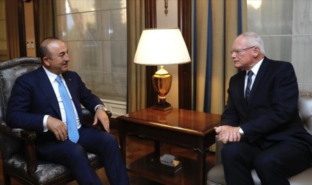 Dışişleri Bakanı ABD'nin Suriye Özel Temsilcisi'ni Kabul Etti