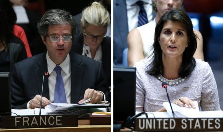 Fransa'nın ve ABD'nin BM Temsilcilerinden Siyasi Çözüme Olumlu Yaklaşım