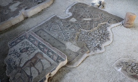 Germanicia Antik Kenti'nde Sergilenen Mozaik Alanları Artıyor