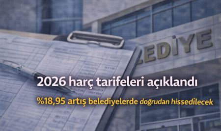 Harçlarda 2026 Tarifesi Yayımlandı: Maktu Harçlar %18,95 Artırıldı