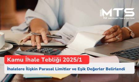 İhalelere İlişkin Parasal Limitler ve Eşik Değerler Belirlendi