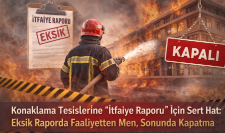 Konaklama Tesislerine “İtfaiye Raporu” İçin Sert Hat: Eksik Raporda Faaliyetten Men, Sonunda Kapatma