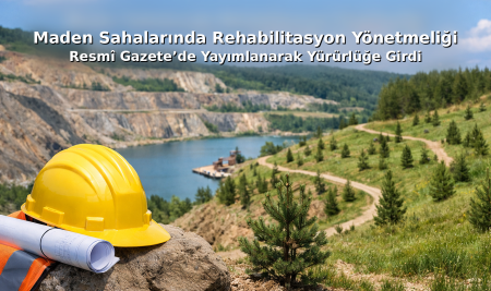 Maden Sahalarında Rehabilitasyon Yönetmeliği Yayımlandı: Rehabilitasyon Bedeli, Nemalandırma ve İade Süreçleri Düzenlendi