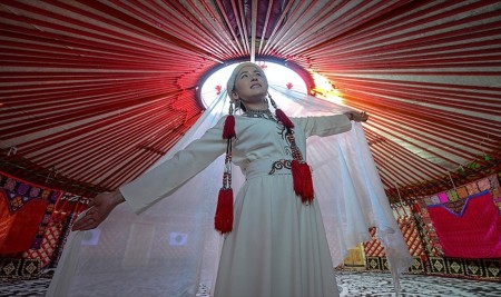 Malazgirt Zaferi Kutlamalarının Renkli Misafirleri: Kırgız Türkleri
