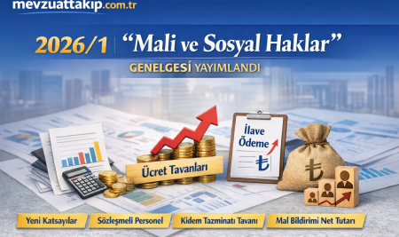Mali ve Sosyal Haklar Genelgesi yayımlandı: Katsayılar, ücret tavanları ve kritik üst sınırlar güncellendi