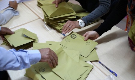 Maltepe'de Oy Sayımı Sürüyor