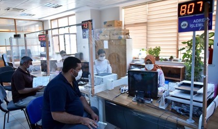 Nüfus Müdürlükleri Kovid-19 Sürecinde Yoğun Mesaide