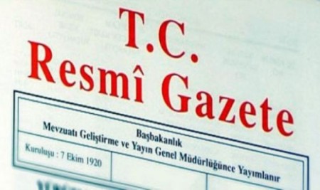 Resmi Gazete'de Bugün