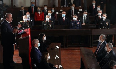 TBMM'nin Açılışının 100. Yıl Dönümü Dolayısıyla Birinci Meclis'te Tören Düzenlendi