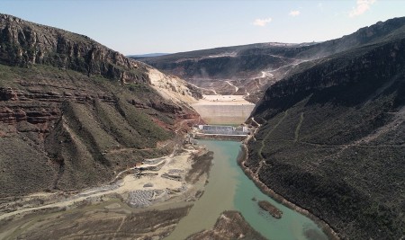 Türkiye'nin İkinci Büyük Sulama Barajı Hızla Yükseliyor