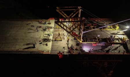 Yeni Kömürhan Köprüsü'nün İki Yakası Birleşti