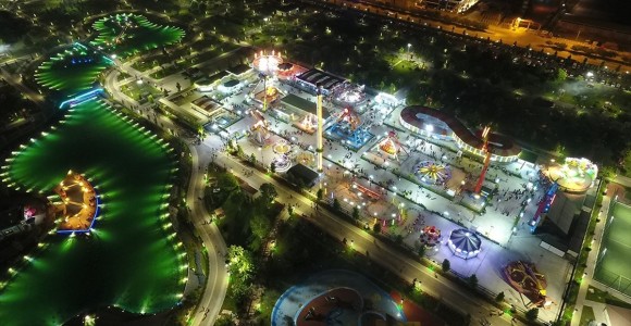 Bu İlçede Park ve Tesisler 'Güneşle' Aydınlanıyor