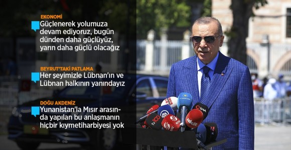 Cumhurbaşkanı Erdoğan: Kalkınmamızı Devam Ettireceğiz