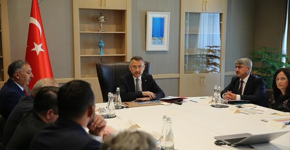 Cumhurbaşkanı Yardımcısı Başkanlığında Suriye Koordinasyon Toplantısı