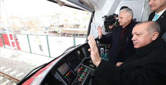 Gebze-Halkalı Banliyö Tren Hatları Açıldı