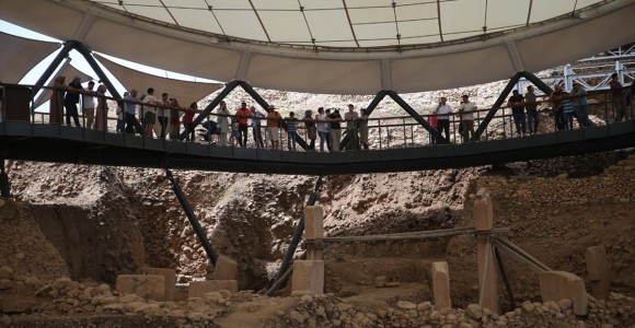 Göbeklitepe'ye Bayramda Ziyaretçi Akını