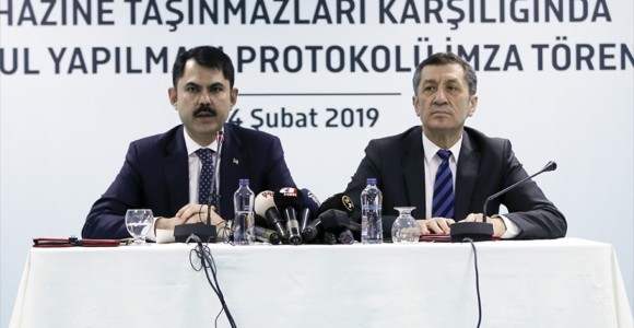 Hazine Taşınmazları Karşılığında Yeni Okullar