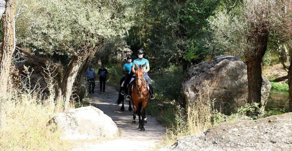 Ihlara Vadisi'nin Güvenliğine Atlı Destek