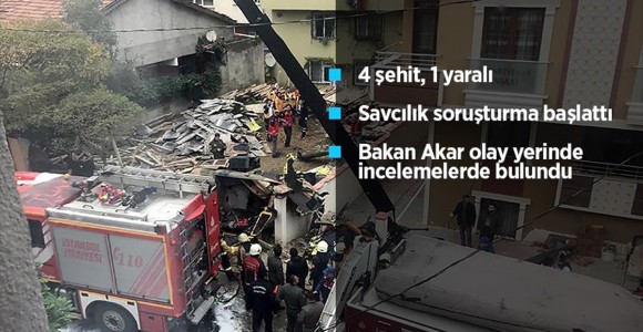 İstanbul Sancaktepe'de Askeri Helikopter Düştü: 4 Şehit