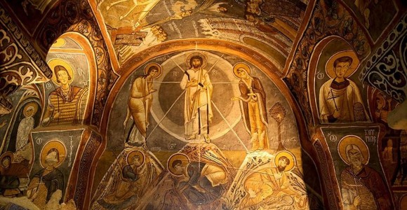 Karanlık Kilise'deki Fresklere Özel Koruma