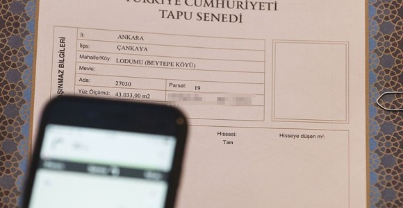 Kimlik Numaralı QR Kodlu Tapular Geliyor