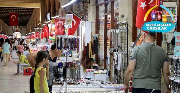 Mimar Sinan Eseri Ali Paşa Çarşısı Cıvıl Cıvıl