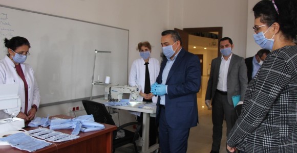 Seydişehir Belediyesi Maske Üretimine Başladı