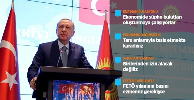 Cumhurbaşkanı Erdoğan: Doların Egemenliğine Son Vermemiz Gerekiyor