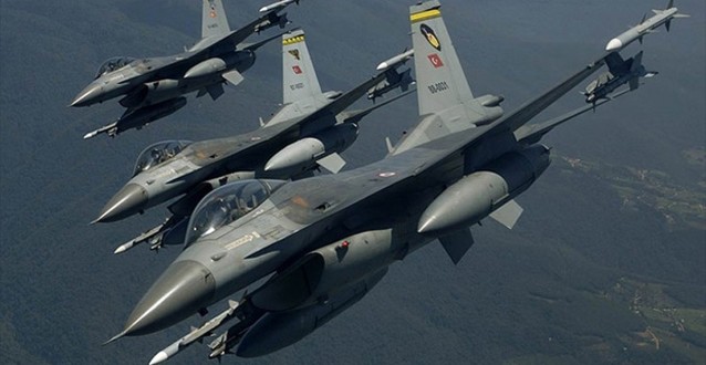 Irak'ın Kuzeyinde Avaşin-Basyan Bölgesine Hava Harekatı