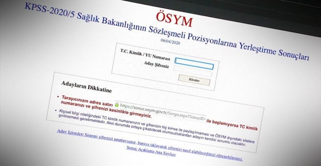 Sağlık Bakanlığına 18 Bin Personel Yerleştirme Sonuçları Açıklandı